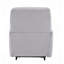 Fauteuil inclinable électrique en cuir Aire