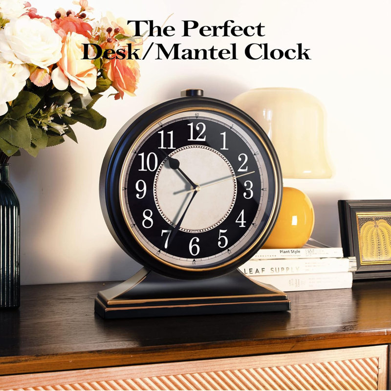 Retro Clock Is Silent And Does Not Tick
