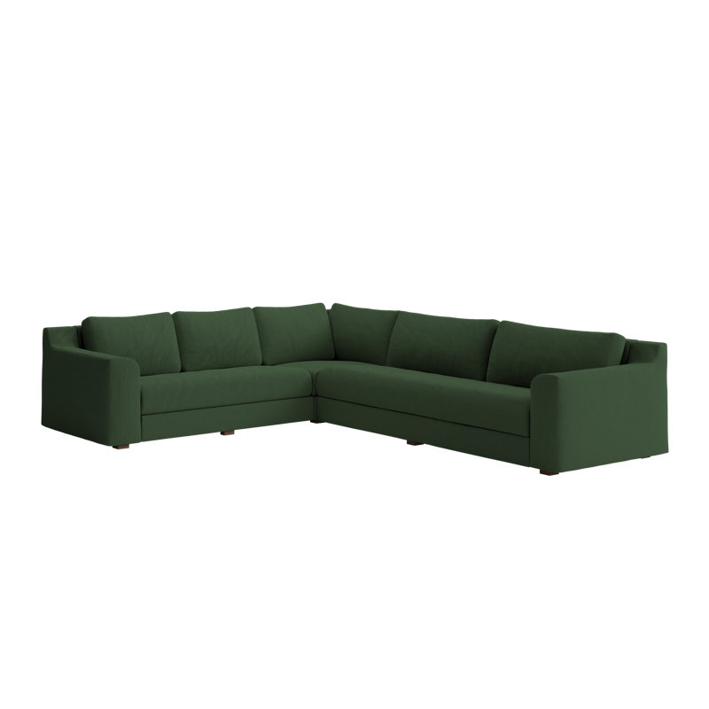 Elevate Reversible L Corner Sectional, Fir Hemp Blend