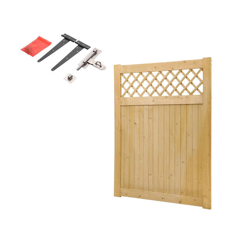 150cm H x 120cm W Solid Wood Gate