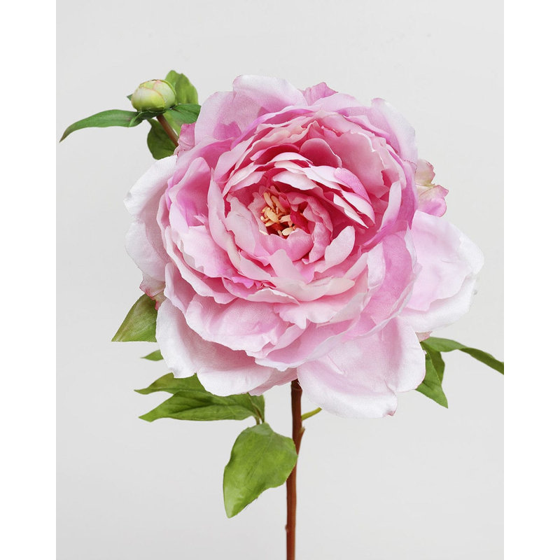 Pink Faux Peony 19.5", Pink