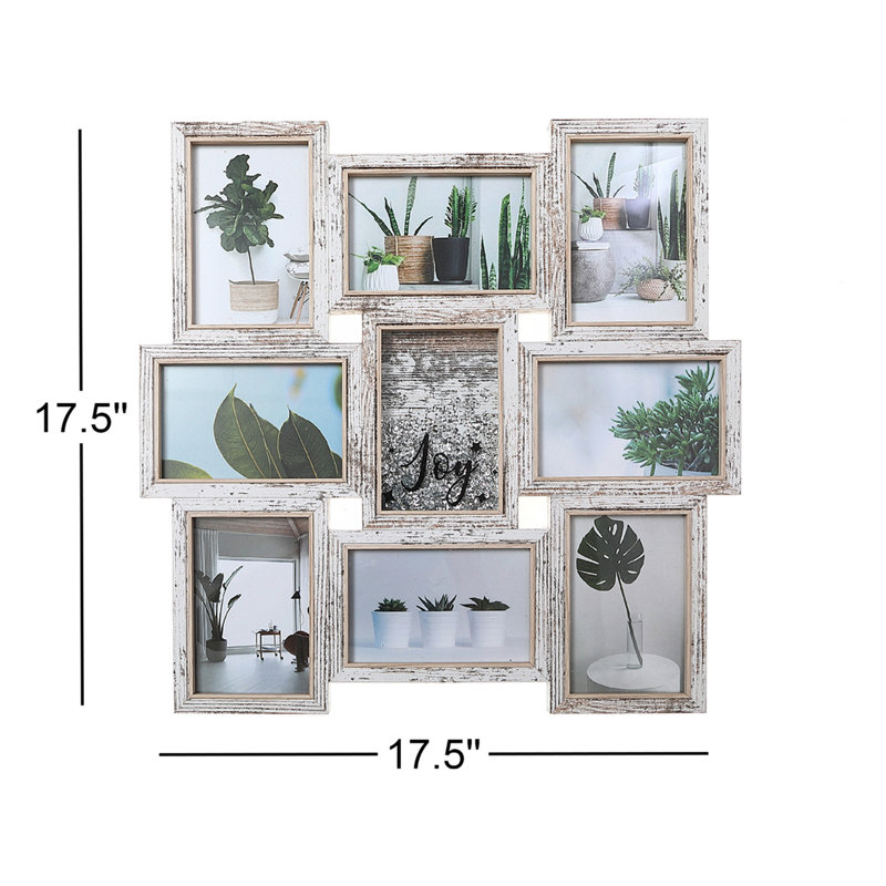 Rathjen Brown Wood Picture Frame - Set of 9