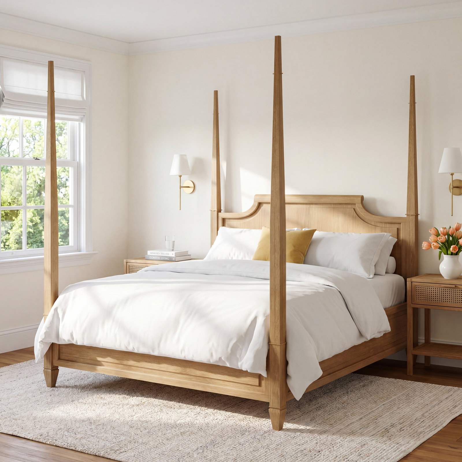 Eave Panel Bed, King