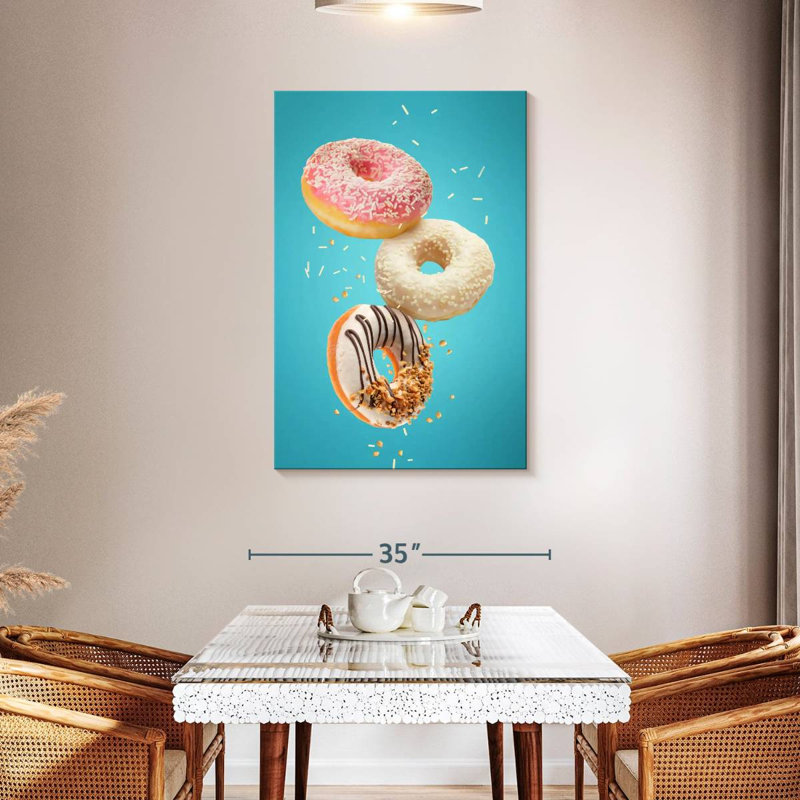 Yarlin Doughnuts And Sprinkles, 45" H x 30" W