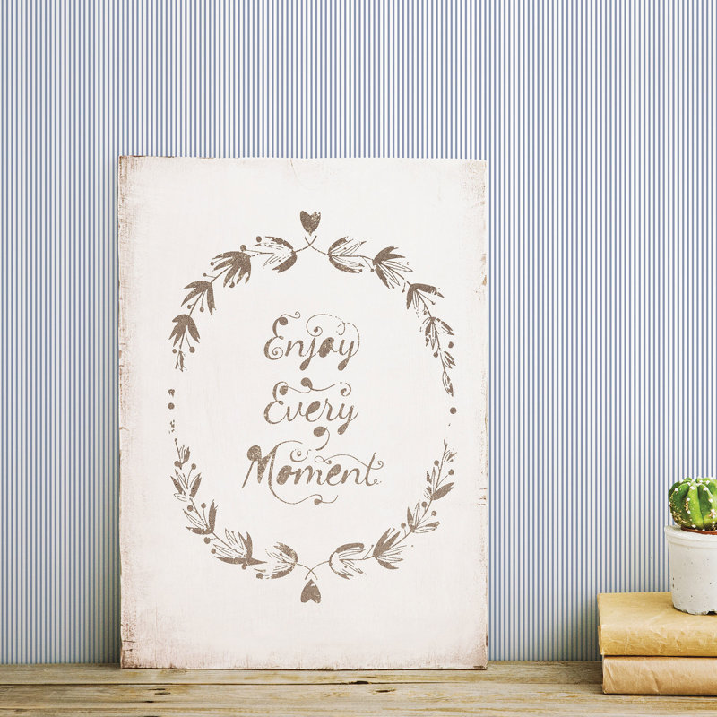 Dietz 10m x 52.8cm Matte Wallpaper Roll, Navy Blue