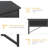 Small Desk With Fabric Drawers For Bedroom, 32 Inch Gaming Desk With 2 Drawers For Small Space, Study Writing Table PC Desks, Black