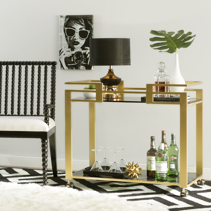 Metal Bar Cart