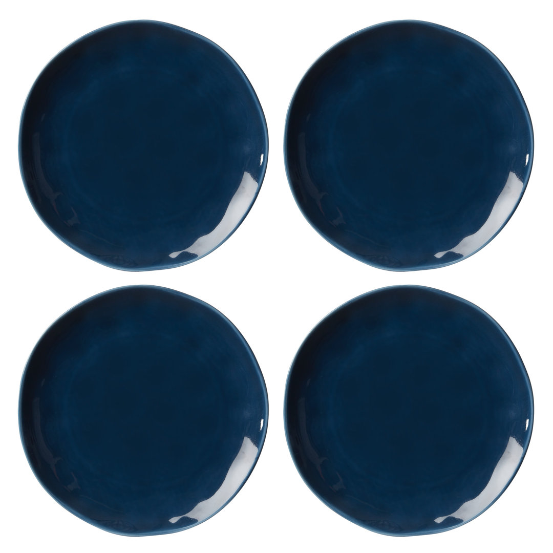 Bay Colors Blue Bay Colors 4Pc Accent Plates (Set of 4) Lenox 