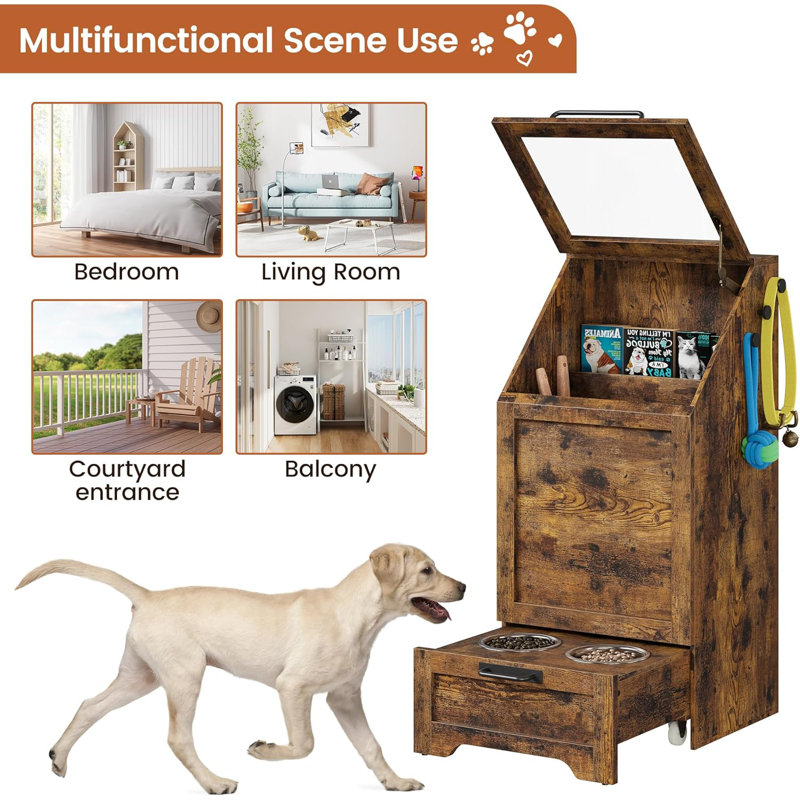 Karyne Wood Food Storage Container