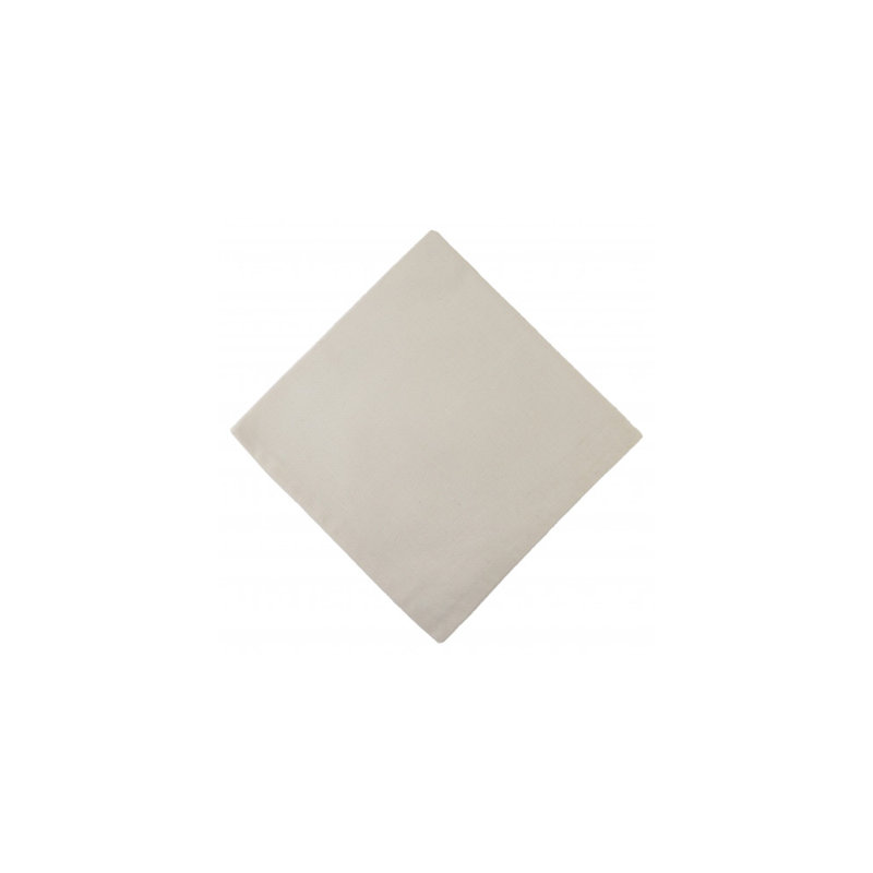 Mariposa Cotton Square Napkin, White