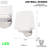Lucey LED Armed Sconce