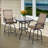 Dameion Square Metal Outdoor Bistro Table , 31.5'' in. W 31.5'' in. D