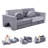 Amanoa 51.97'' Velvet Loveseat-743822834