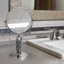 Beaded Heart Freestanding Mirror