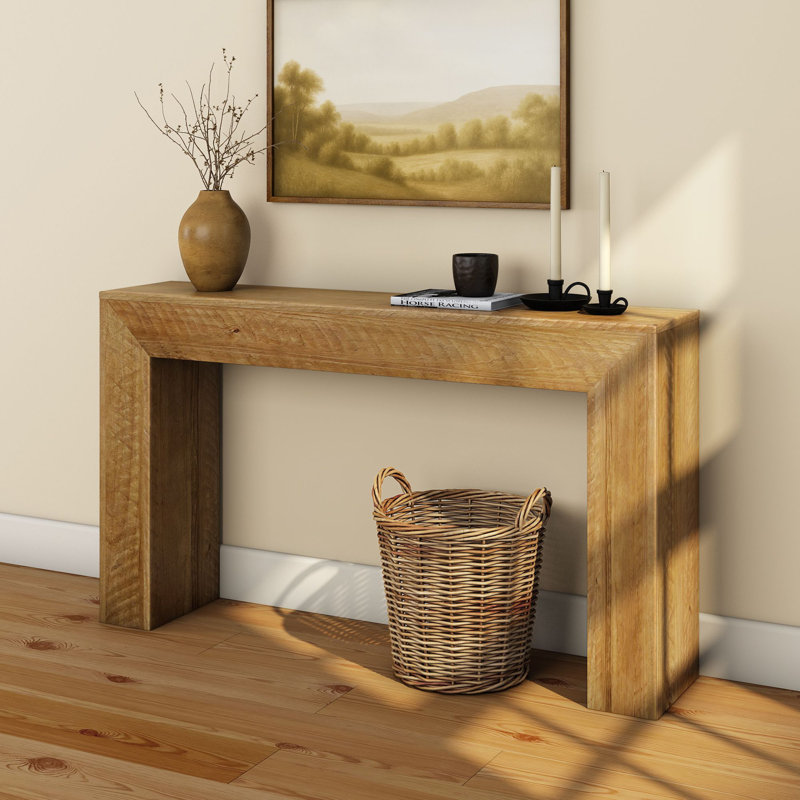 Rustic Grand Console (56in / 1422mm), Rustic Light Brown