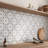 Dahlia 6" x 6" Patterned Matte Porcelain Tile-111026566