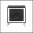2 Drawers Modern Nightstand Bedside Table, Black