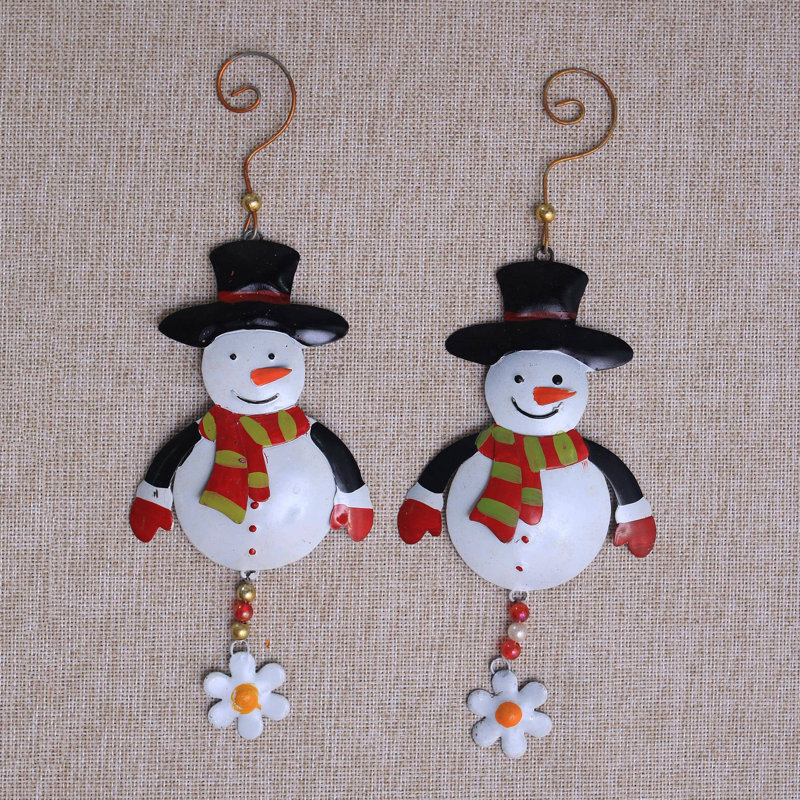 10.75'' Metal Hanging Figurine Ornament