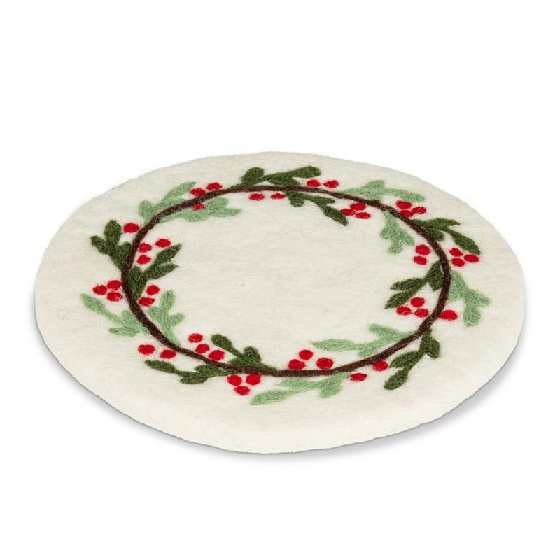 Trivet Mistletoe & Berries