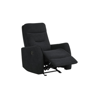 Paterson 3819F1B385484ADF888D8650EB3B847F Swivel Recliner , Black