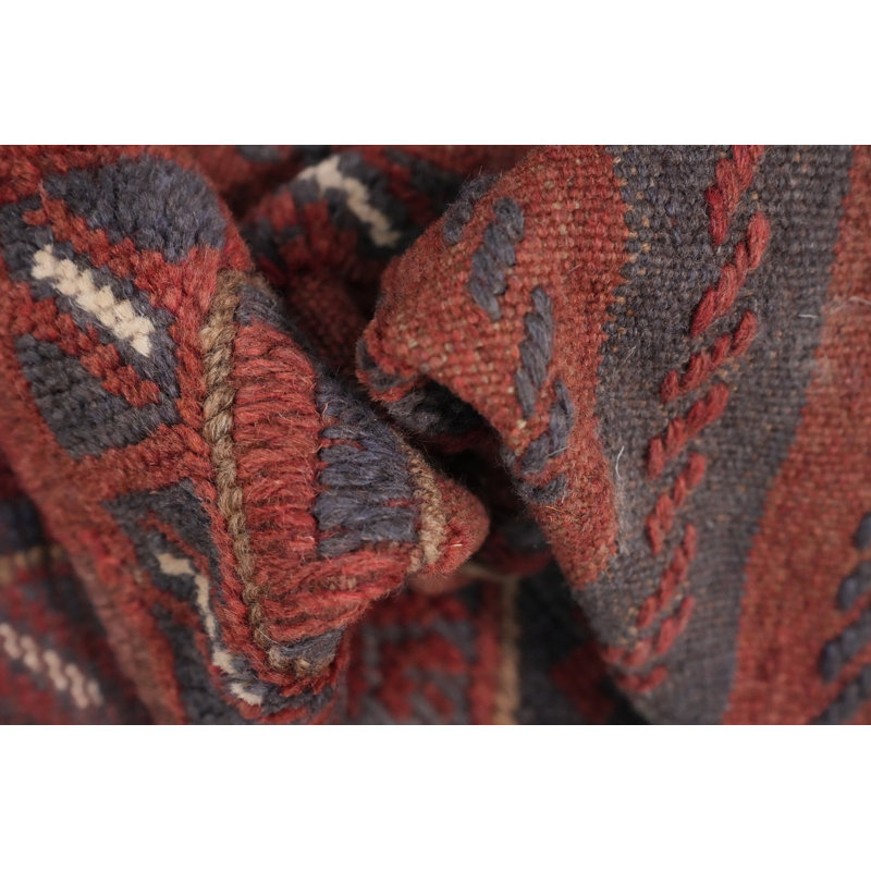 Tapis de couloir élégant avec motifs géométriques 2 x 8