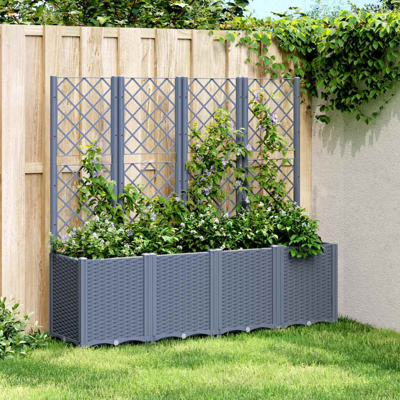 Naglis Planter Box, Blue Grey