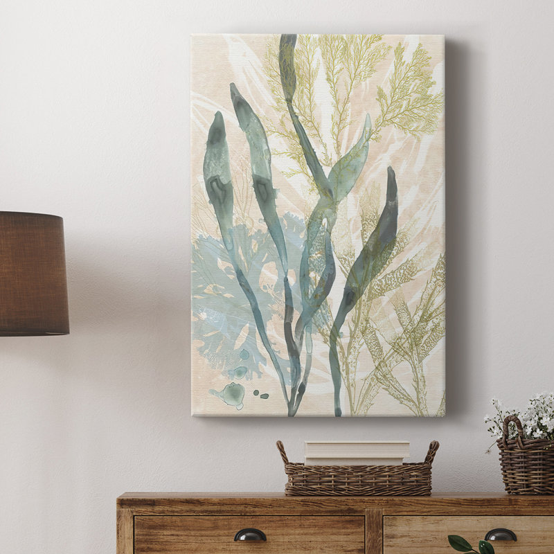 «Vintage Ocean Jewels II» sur mesure, galerie Cavas, H 60 po x l 40 po