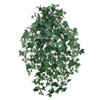Green 6 - Piece 27 inch Tall Artificial Ivy Plant Set, Faux Plant for Floor and Tabletop Decor