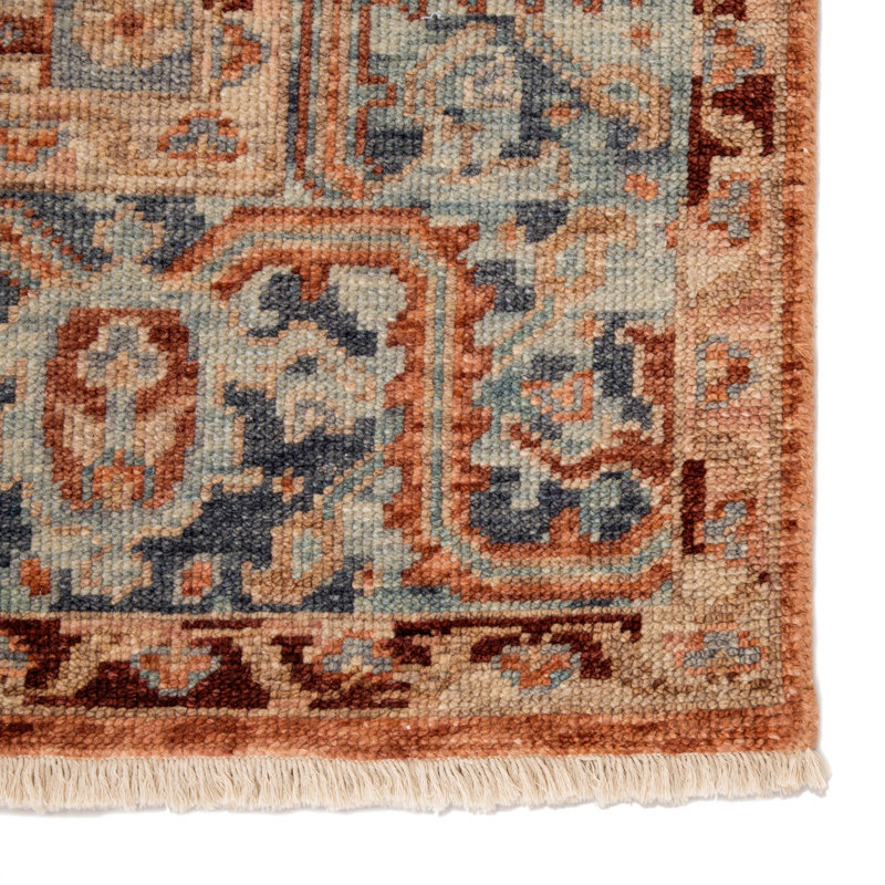 Inspirit Hand Knotted Wool Oriental Area Rug, Rectangle 7'10" x 10'10"
