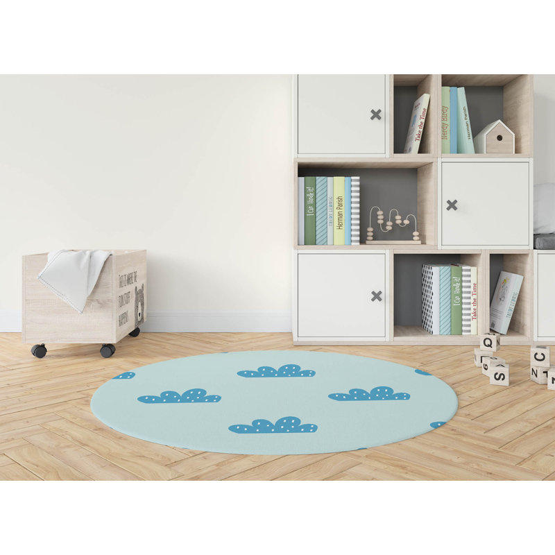 Tapis de jeu Stega Cloud Kids, Rond 5 pi