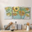 Décoration florale printanière II - Toile tendue avec châssis de qualité supérieure - Prêt à être accroché-781914580