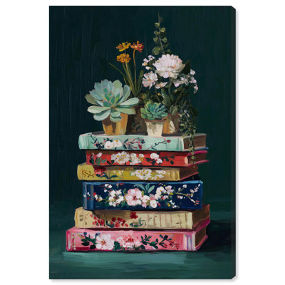 «Petaled Pages», reproduction d'art sur toile par Art Remedy