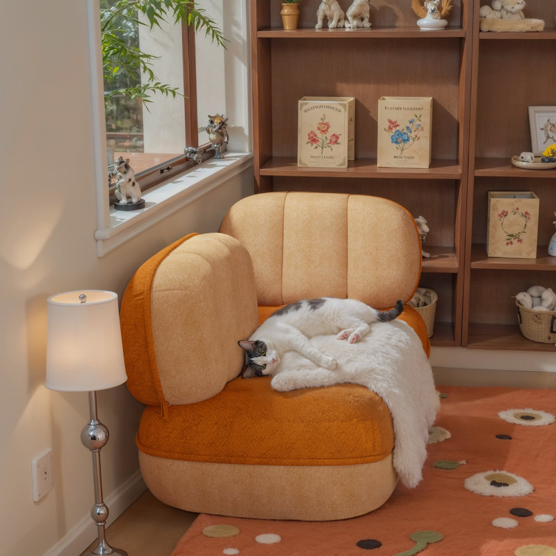 33 ” Toast Shaped Floor Cushion
