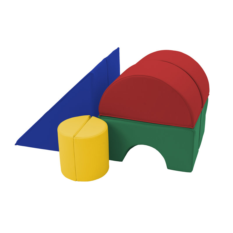 Ensemble de 4 blocs pliants Essentials - assortis, Rouge