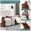 Housses pour causeuse inclinable avec console Kyrstie-506253766