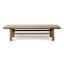 Cottonwood Vintage Appeal Coffee Table Weathered Natural Approx.67-70Wx24-28Dx17H