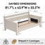 Lit de jour rembourré Modern, minimaliste, crème, lin-1400680086