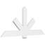 Support de pignon en PVC de qualité architecturale Kennewick-44774351-44774091
