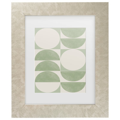 Bolog The Miuus Studio Mid Century Modern 01 Matted Framed Art