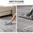 Bohemian Stripe Lines Washable Non Slip Area Rug 2' X 3' Ivory-633776779