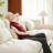 U Shaped Sectional Sofa Cloud Couch With Movable Ottomans, Convertible Deep Modern Velvet Comfy Upholstered Corner Couch With Blostered Armrests, Waist Pillow And Throw Pillows-249795523-236873642-236576208