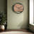 Live Edge Round Clock