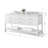 Carrie 72'' Double Bathroom Vanity with Carrara Marble Top-1541753986