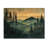 Calm Mountain Silhouette In Woodlands I - Landscape Mountains Wood Wall Decor - On Natural Pine Wood-421556807