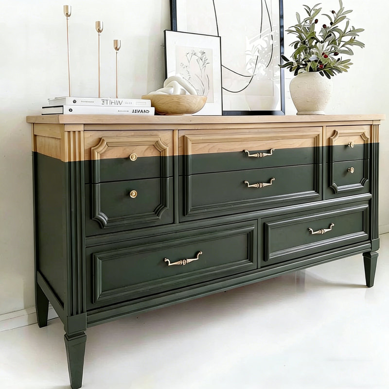 Retro Artistic Style Sideboard