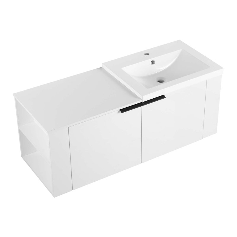 Ensemble de meuble-lavabo pour salle de bain 48 po pour grand espace