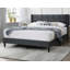Linen Bed with Tufted Headboard-405671602-434920676