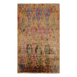 Rug & Kilim’S Modern Classics Rug With Polychromatic Ikats Patterns