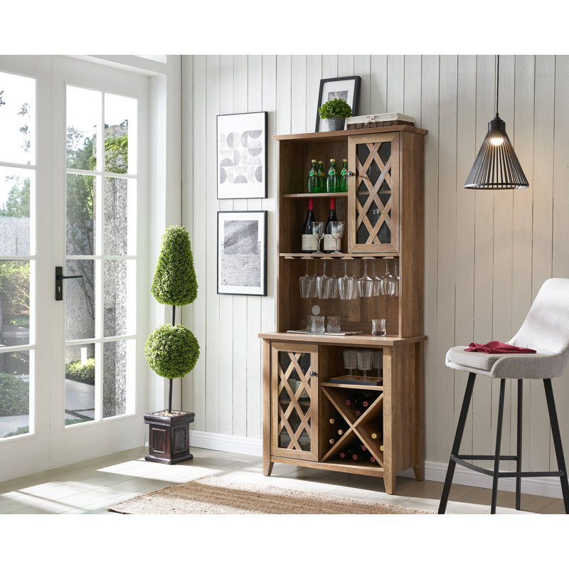 Fuqua 72'' Kitchen Pantry, Reclaimed Barnwood