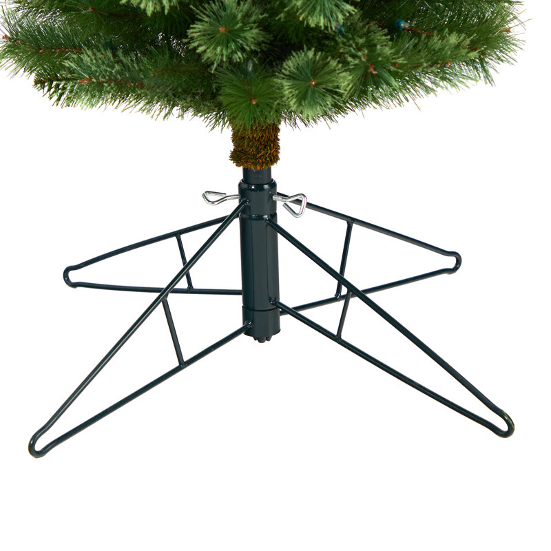 Lighted Artificial Pine Christmas Tree, 8' H